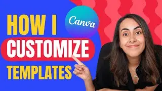 How to Edit Templates in Canva - SO EASY! | Shorts