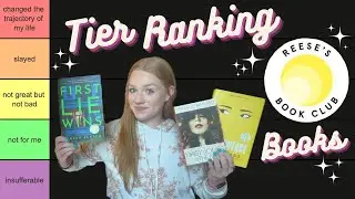 Tier Ranking Reese's Book Club Picks ☀️📚