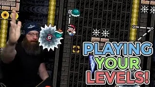 PLAYING YOUR LEVELS! | Super Mario Maker 2 Viewer Levels with Oshikorosu!