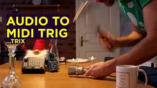 AUDIO to MIDI Trigger (realtime) in Bitwig Studio Basics E16