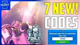 ✅HUNT|🔥CODES✅TOILET TOWER DEFENSE ROBLOX CODES 2024 |TOWER TOWER DEFENSE CODES