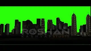 City Fly Through with After Effects and Element 3D GREEN SCREEN