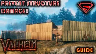 VALHEIM STRUCTURE DAMAGE - HOW TO PREVENT STRUCTURE DAMAGE IN VALHEIM