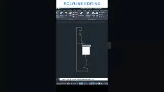 STRAIGHTEN Polyline #autocadtutorial #autocadtips #design