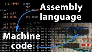 Assembly language vs. machine code — 6502 part 3