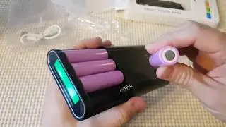 TOMO S4 4x18650 Power bank Smart Charger