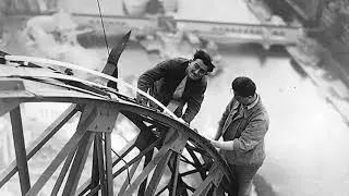 Eiffel Tower Construction 1887-1889 Paris Photos