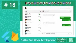 Full Stack WEB Development Course | WhatsApp Clone Flutter & Firebase Web App Tutorial