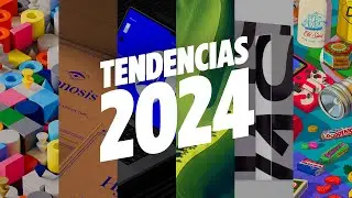 🔥 TOP 10 Tendencias de diseño gráfico del 2024 - ilustración, 3D, fotografía, web y más 🔥