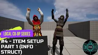 Unreal Engine 5 Split Screen Survival Series #4 Starting Item Details 