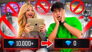 ¡LUZGAMING ME GASTA +10,000 DIAMANTES en FREE FIRE y ASI REACCIONÉ!*