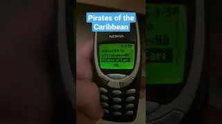 Pirates of the Caribbean Theme on Nokia 3310 #shorts #nokia #nokia3310 #piratesofthecaribbean