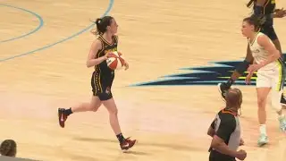 Young fans captivated by Caitlin Clarks WNBA debut against Dallas Wings in sold-out game