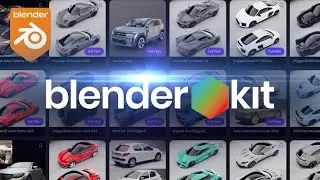 How to Install and use BLENDERKIT and quick tutorial - Blender 3d Add on.