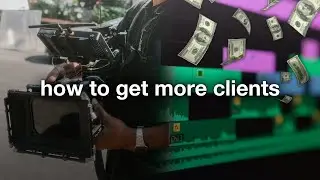 How to Get MUSIC VIDEO CLIENTS & Book MORE Videos! (Music Video Tips)