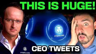 Crypto.com AND Bitcoin On Las Vegas Sphere! (CRO Coin $1.00 COMING!) CRONOS CHAIN UPDATE!