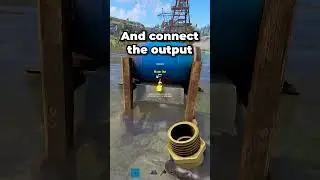 This Glitch Allows You To Have Unlimited Water in Rust! 💦 #rust #rustshorts #rustglitch #rustexploit