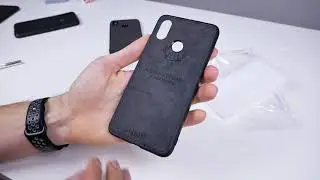 Чехол Deer для Xiaomi Mi 8 типа тканевый