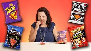 Mexican Moms Try to Eat the SPICIEST Chips!