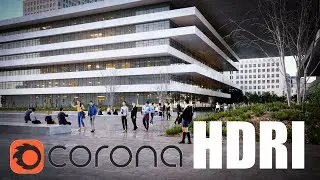 Hdri Lighting with Corona Renderer | Exterior Rendering