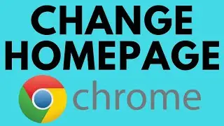 How to Change Default Homepage in Google Chrome - Make Google Your Homepage in Chrome