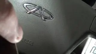 Снятие руля с подушкой безопасности airbag на Chery Amulet