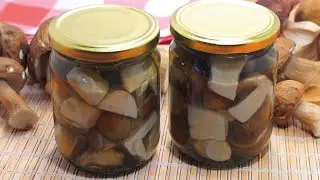 Маринованные белые грибы «Закусочные» — рецепт маринованных белых грибов на зиму