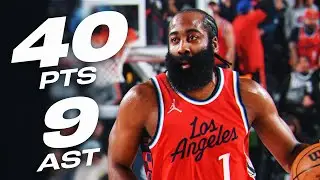 James Harden's SHINES In 40-PT Performance! | January 25, 2025