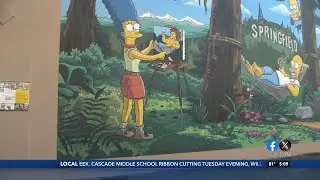 Springfield celebrates 10th anniversary of Simpsons mural