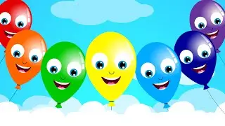 The Balloon Song | Nursery Rhyme | Kids Song