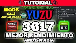 ✅TUTORIAL YE 3617- AL FIN MEJORIA RENDIMIENTO AMD y NVIDIA - MODS ACTUALIZADOS 1.1.2 - ZELDA TOTK