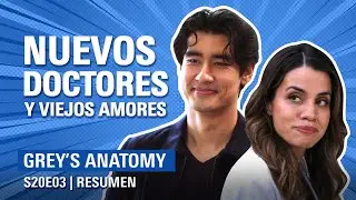 Grey's Anatomy 20x03 | Llega PEDIATRA nueva y vuelve NICO | RESUMEN Temporada 20 Star+