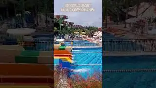 CRYSTAL SUNSET LUXURY RESORT & SPA / TURKEY #aquapark #shorts #hotel