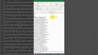 Use Excel AI to pull email address into seperate column