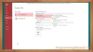 C# Live Courses S1E4 : Contacts Management System - Create Access Database