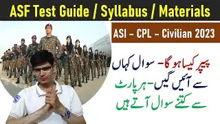 asf written test preparation guide, syllabus and study materials for asi, cpl and Civilian 2023