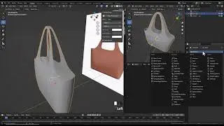 Easy hand bag modeling in Blender 3.4