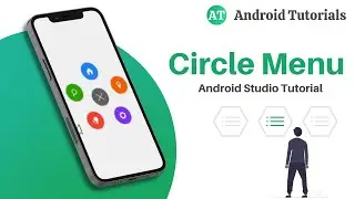 Circle Menu in Android Studio | Circle Menu Animation Android Studio | UI Design | Android Tutorials