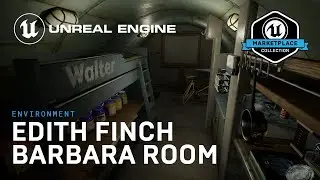 Edith Finch: Barbara Room Environment | Unreal Engine 5