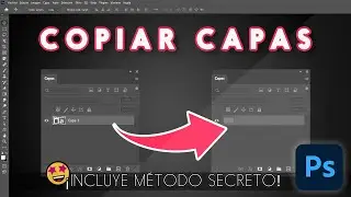 ✅ Cómo copiar capas de un documento de Photoshop a otro