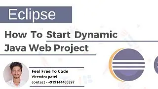 How To Start Dynamic Java Web Project in Eclipse - In Hindi