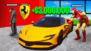 Robbing Dealership as Superheroes in GTA 5!