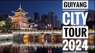 Trip to Guiyang City | Walk Tour Around Guiyang City Center