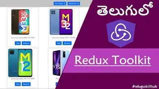 React Redux Toolkit Tutorial in Telugu