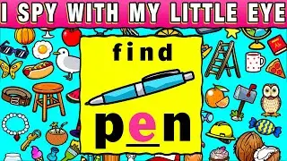 I Spy with My Little Eye | Find the Object Game for kids