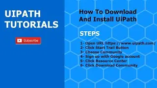 How to download and install uipath latest version