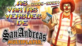 Todas as Versões de GTA SAMP (2005-2020) (Curiosidades dos Games/Jogos/Análise SA San Andreas)