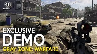GRAY ZONE WARFARE First Gameplay Demo | New ULTRA REALISTIC FPS in Unreal Engine 5 coming in 2024