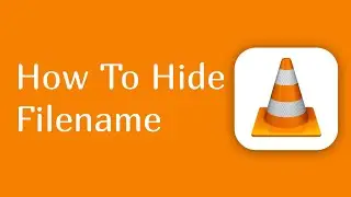 how to hide filename in vlc