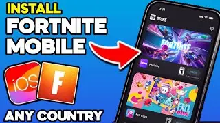 (NEW) How to Download Fortnite Mobile on IOS in ANY COUNTRY